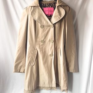 Betsey Johnson Brown Coat